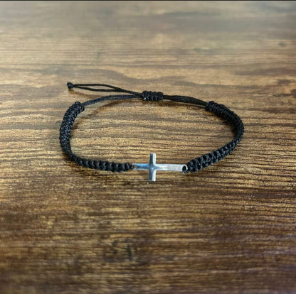 Braided Faith rope bracelet